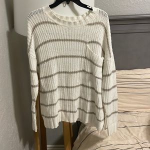 Striped American Eagle Sweater